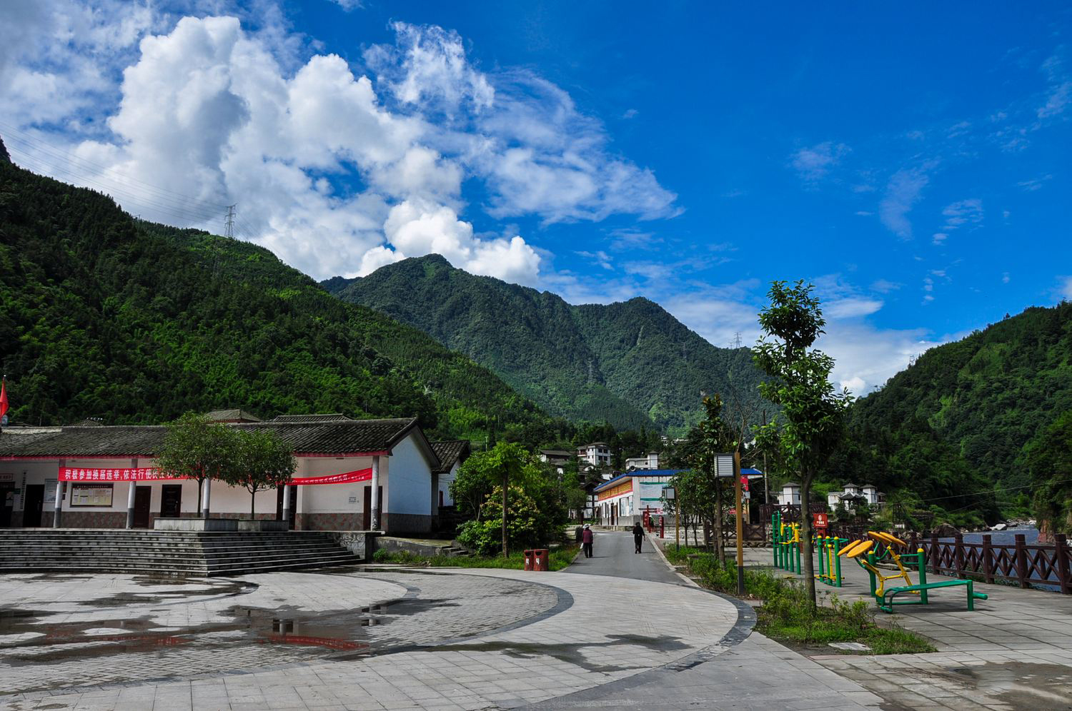 四川天全县风景实拍