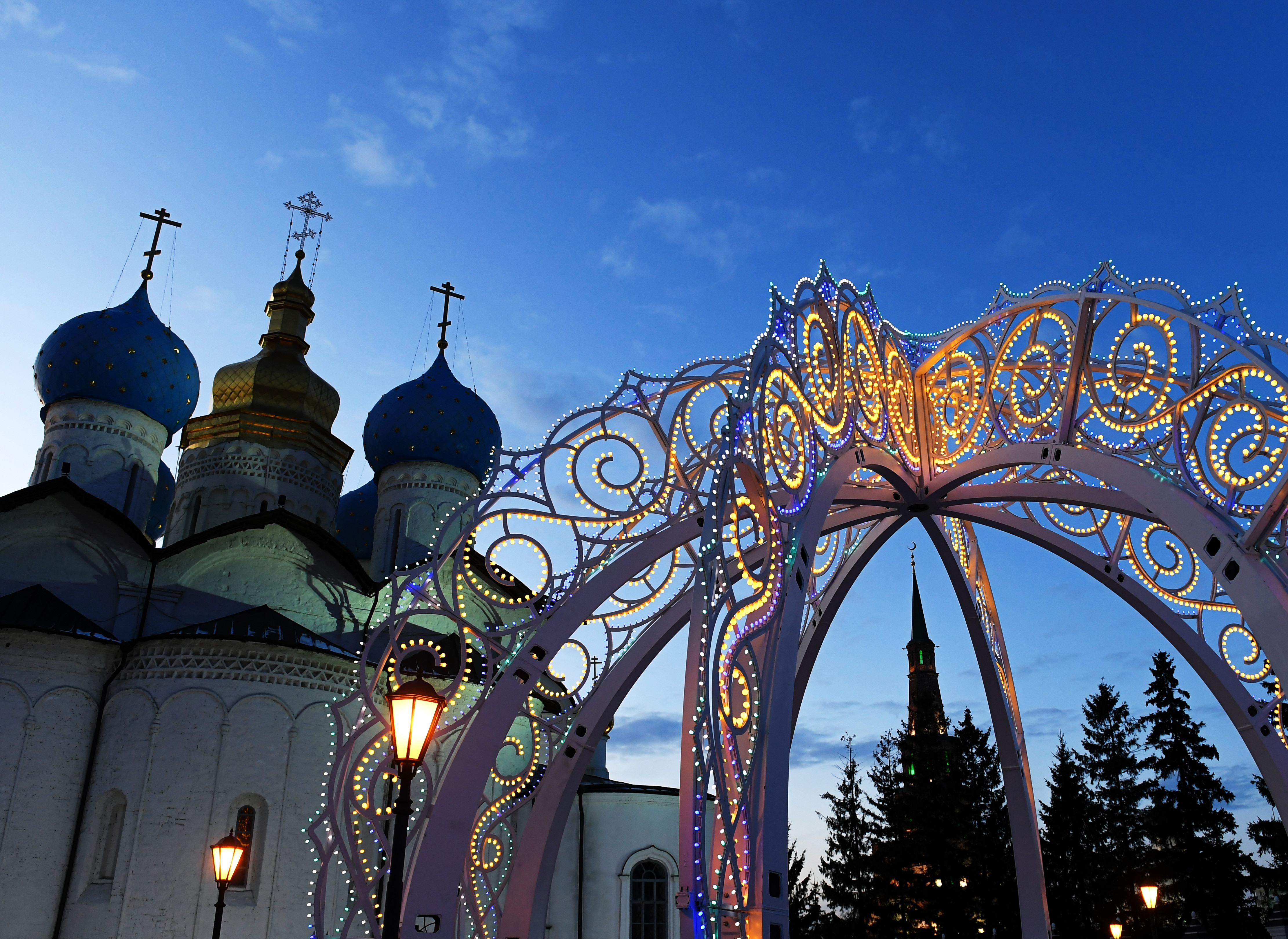 喀山市迎新夜景(2)