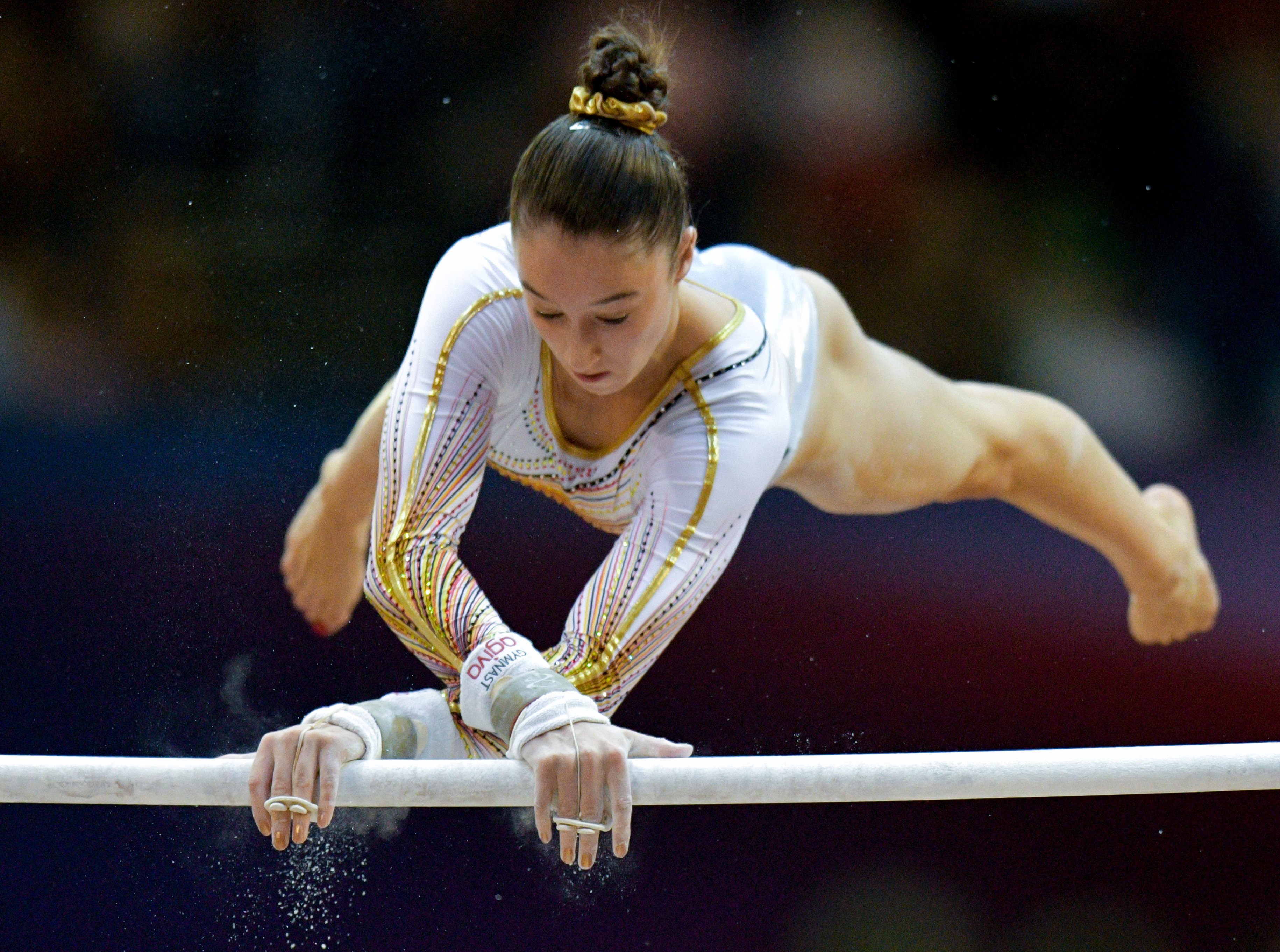 体操——世锦赛:德埃勒高低杠夺冠