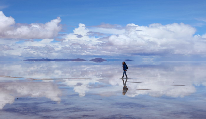 伊朗 乌鲁米耶盐湖