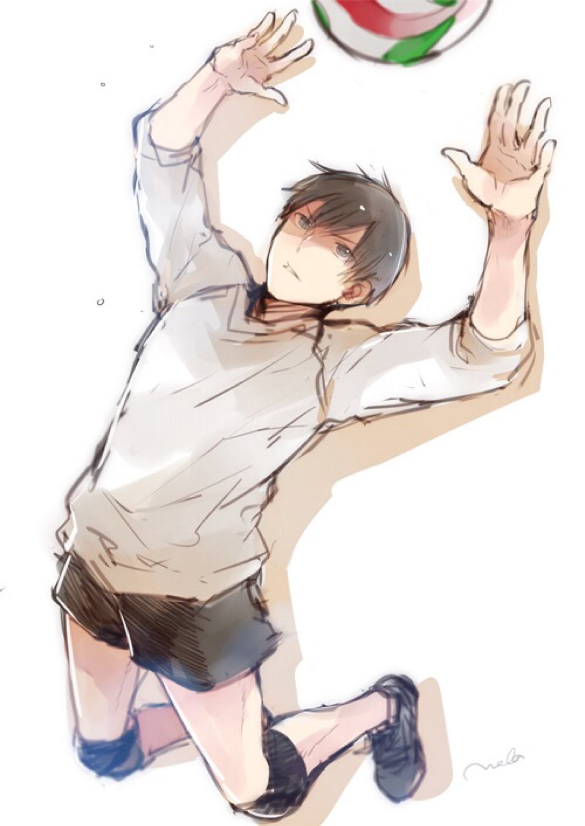 《排球少年》影山飞雄图集!(图片均来自百度)