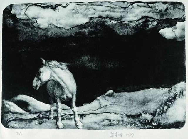 中央美术学院副院长,博导,苏新平教授版画作品欣赏