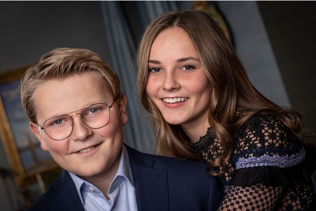 挪威王室斯韦勒·马格努斯王子庆祝他的13岁生日