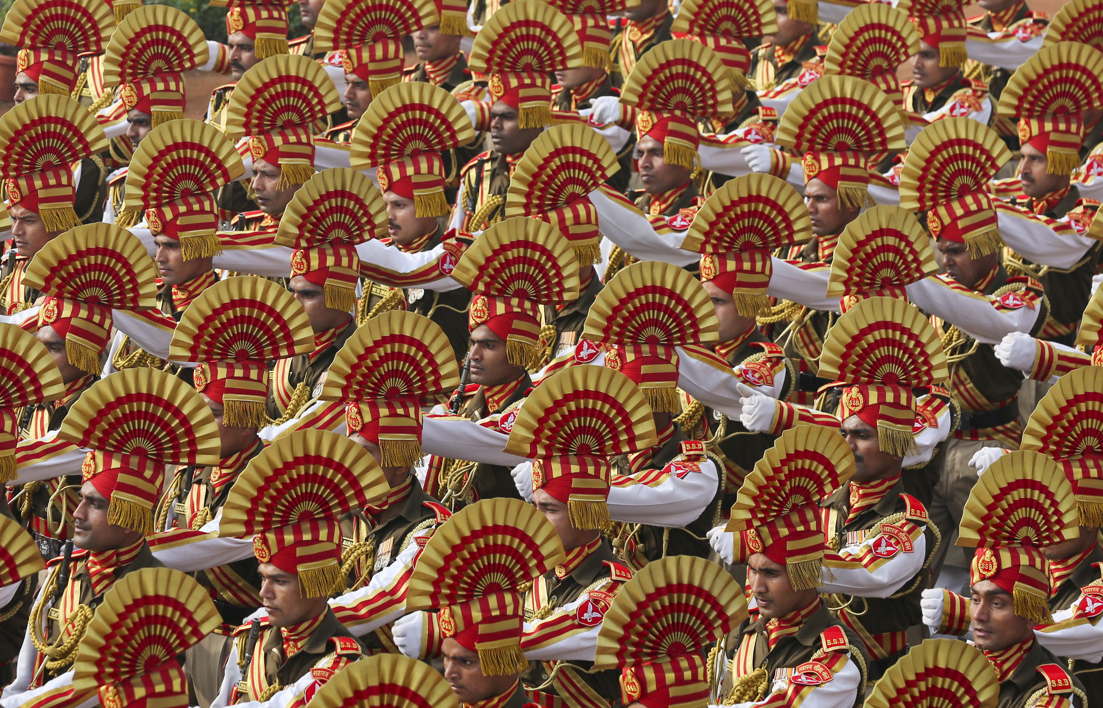 (外代一线)(2)印度举行阅兵式庆祝第69个共和国日