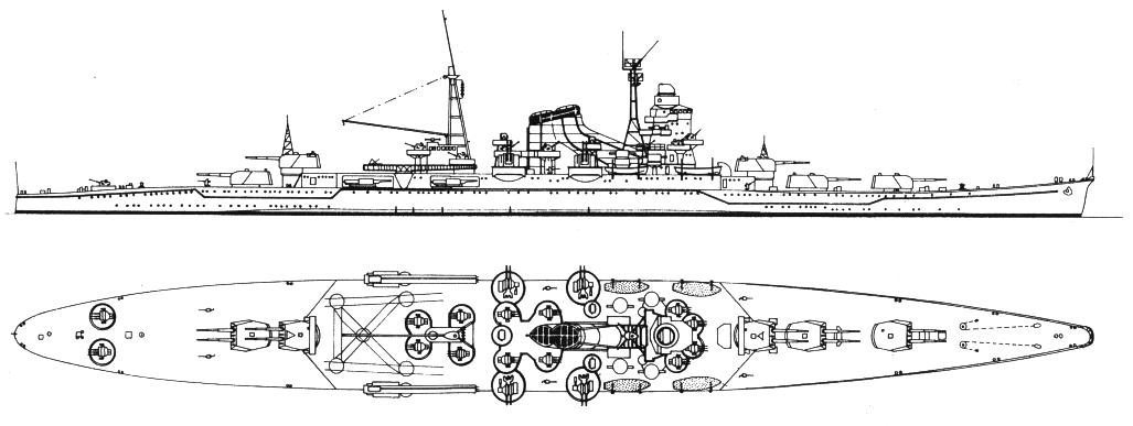 根据华盛顿海军条约的规定,日本海军可以建造12艘重巡洋舰.