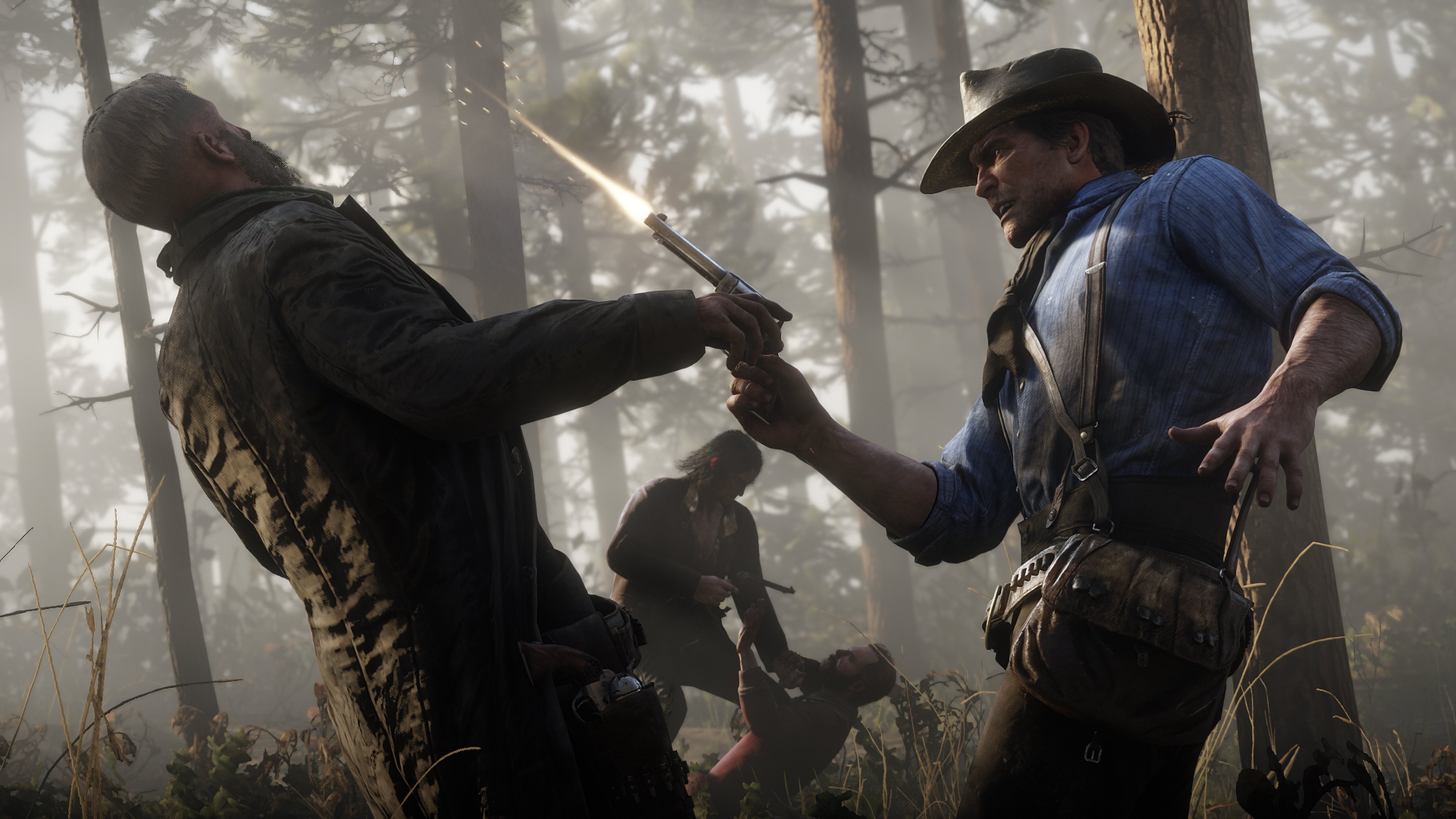 《荒野大镖客2》官方rockstar在直播中强调,游戏绝不会出pc版!