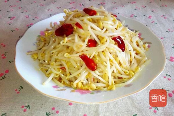 爆炒绿豆芽