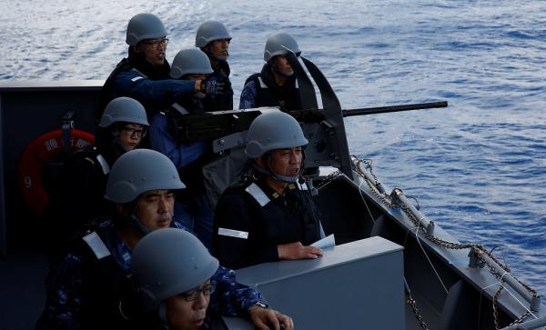 日本海上自卫队队员(资料图)