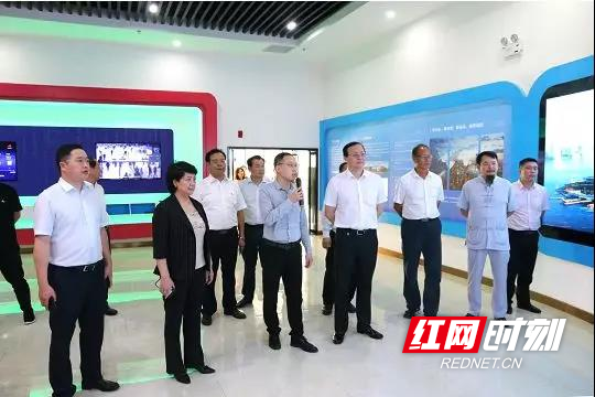 中国发展研究院刘顺达一行来永州经开区考察调研