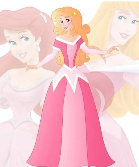 当迪士尼公主两两结合成一位新公主,最后一位真是倾国倾城