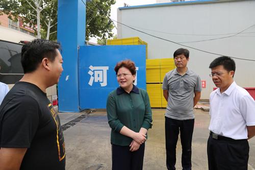 扶沟县长张颖波到一线督导百城提质建设工程