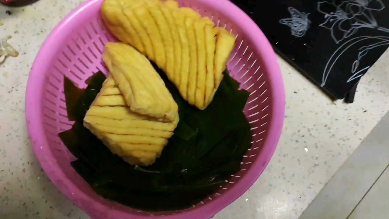 想吃家常卤海带了,想吃就动手简单易做