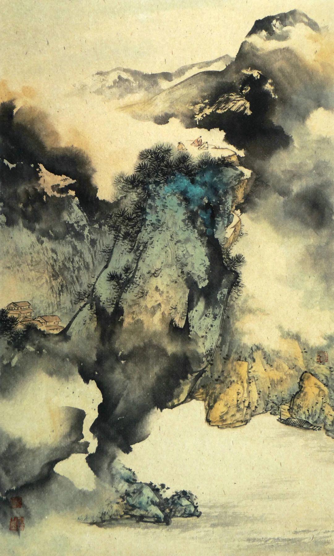 国画·金树勇|在虚无缥缈间