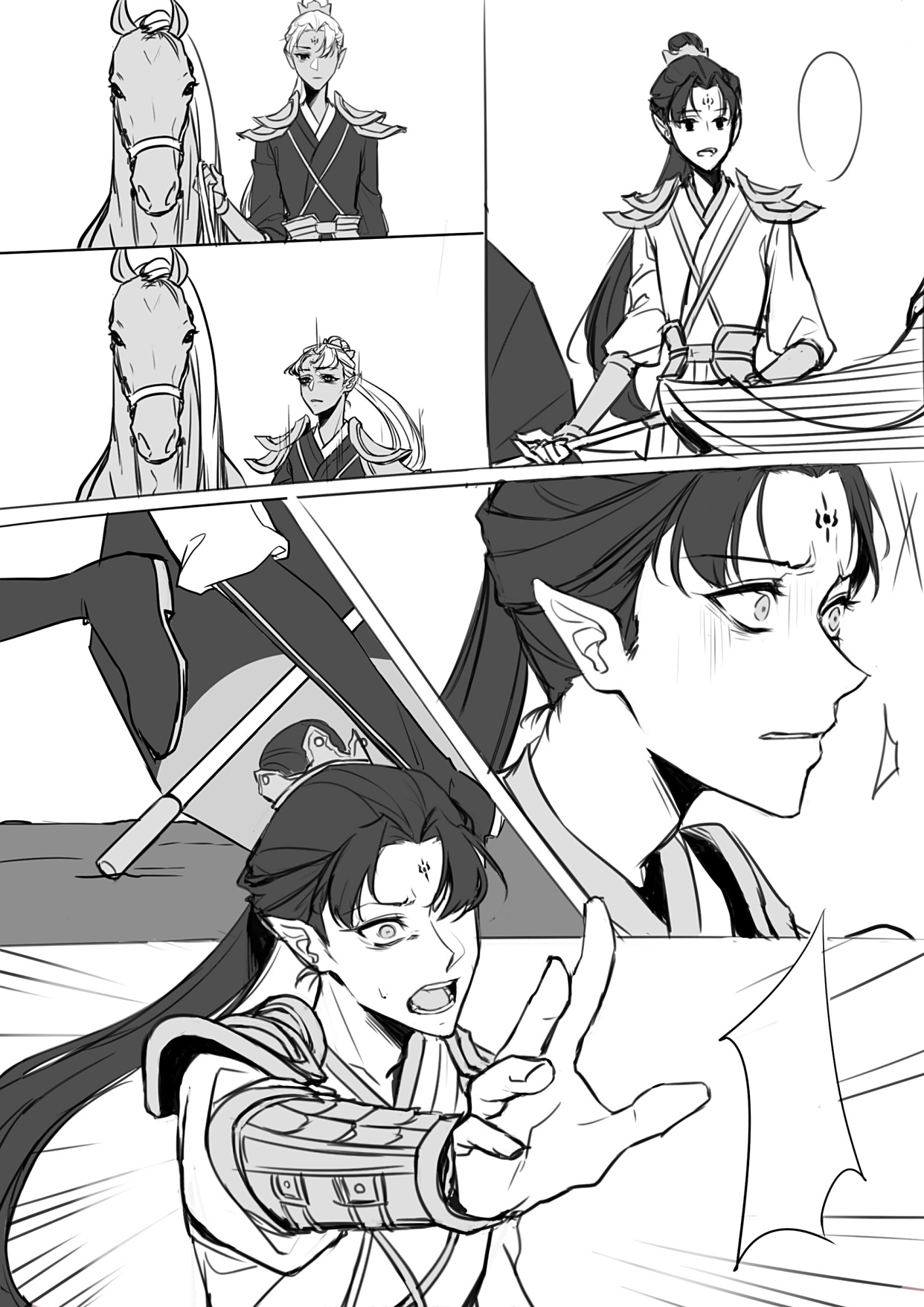 第五人格漫画:相见时难别亦难,东风无力百花残