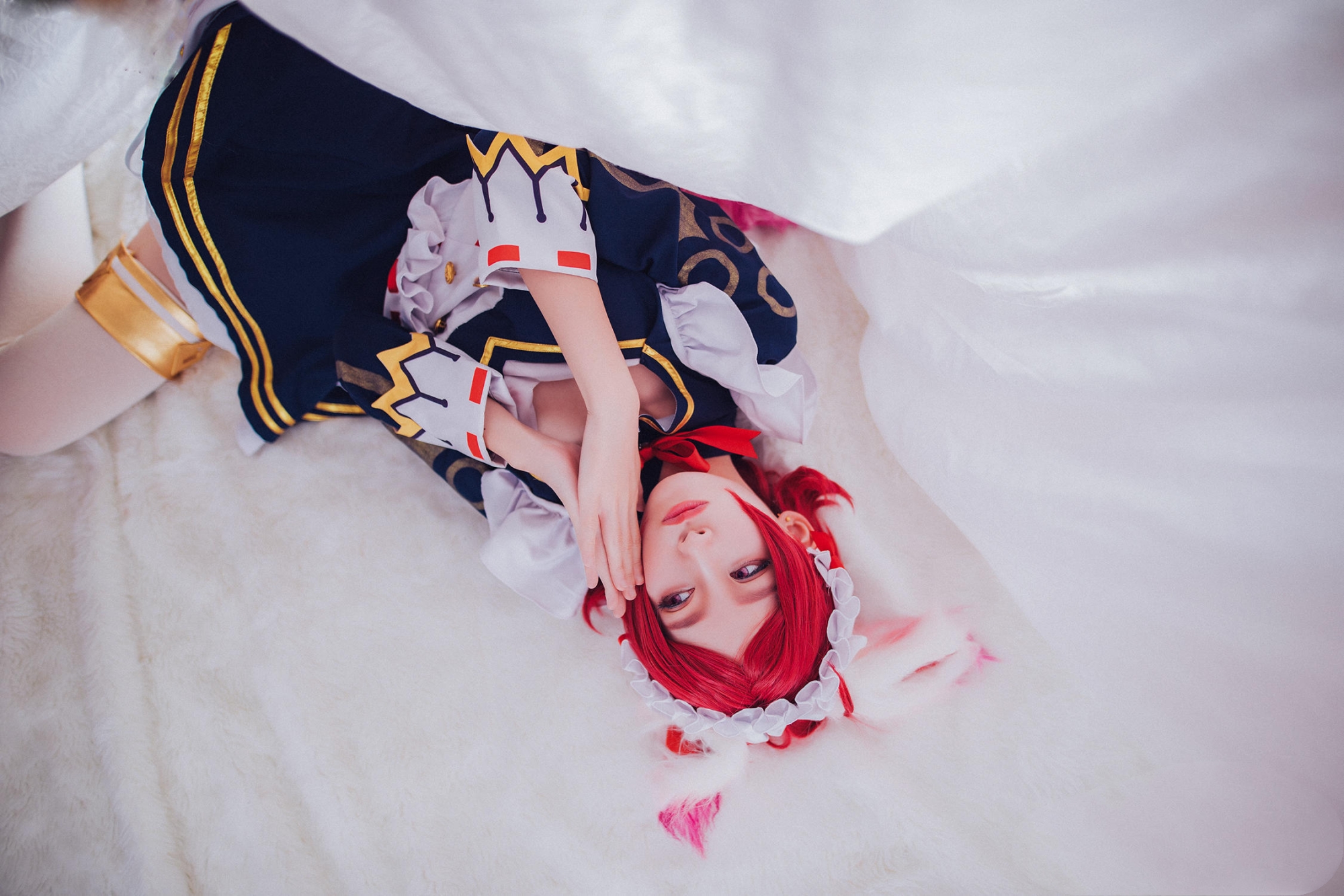 王者荣耀妲己女仆咖啡皮肤cosplay