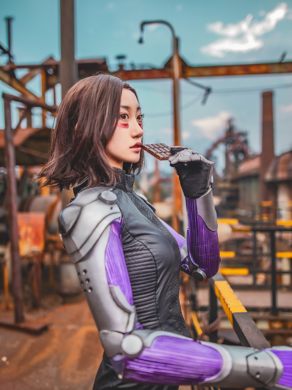 阿丽塔cosplay火辣图片