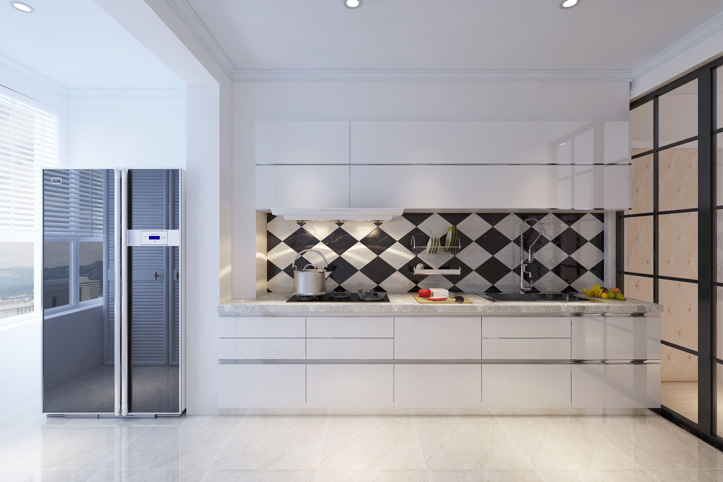 11种墙面贴砖设计,让你的厨房颜值飙升