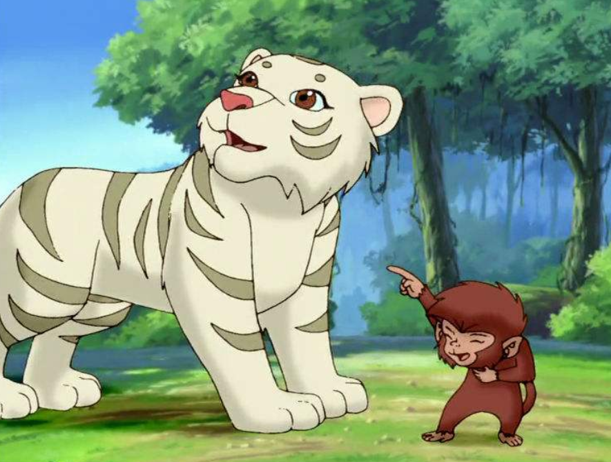 在看熊出没的时候只是看光头强和熊大熊二之间的故事,小虎还乡更加贴