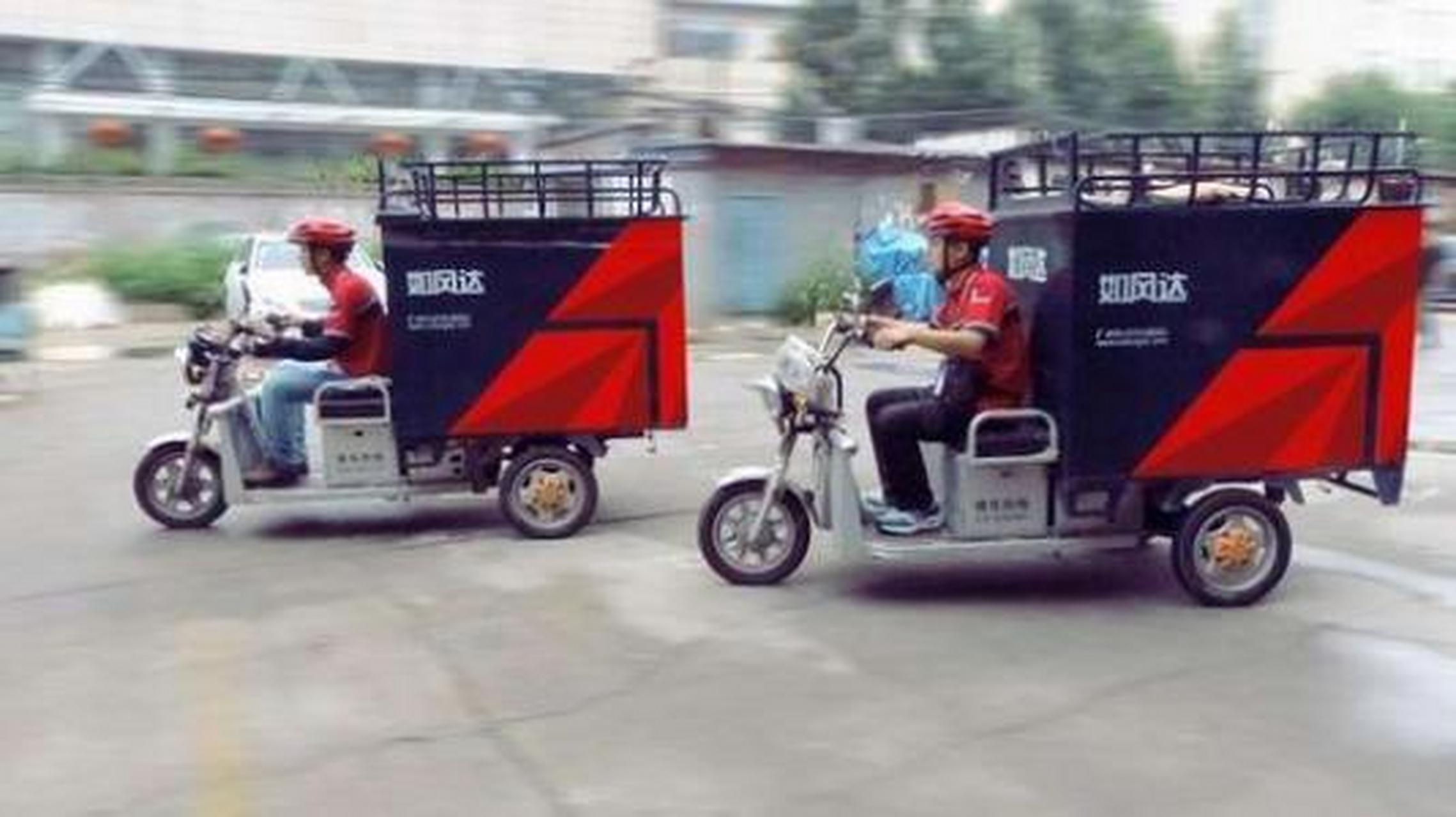 昨日记者实地探访了位于北京亦庄的如风达快递总部.