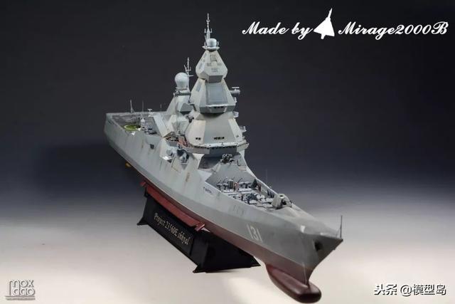 1/350暴风级万吨驱逐舰|模型作品