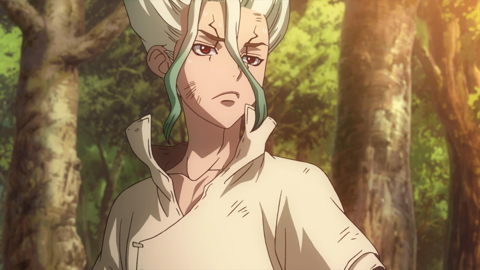 石纪元动画版:千空在森林里生活半年,全靠一项科学宅男特有技能