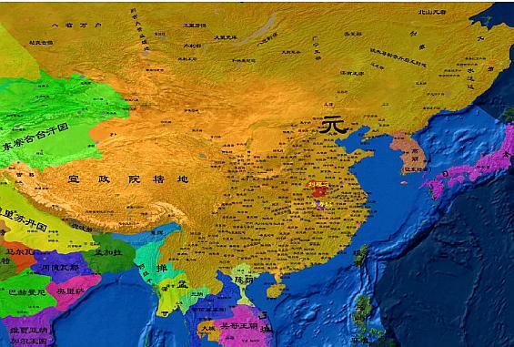 中国历代王朝的疆域版图都在这儿了,除了元朝哪个朝代