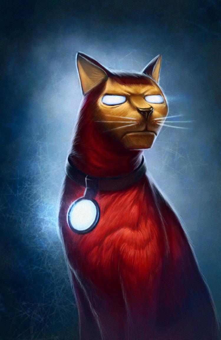 当漫威英雄变成猫咪,你最想养哪一只?最帅的竟然是它!