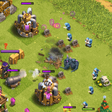 部落冲突:部落战一次次翻车,天使抱团看烟花,为啥它们都这样?