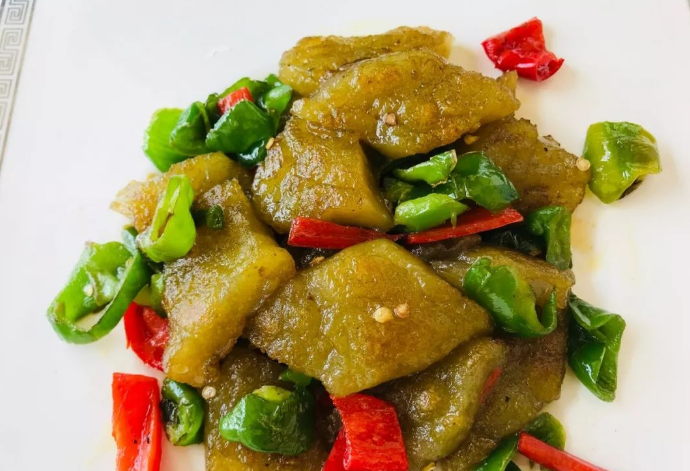 寻味黄梅,传统特色菜——农家苕粉坨