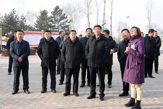 「百日攻坚专项行动」薄立峰督导准格尔旗美丽乡村人居环境整治工作