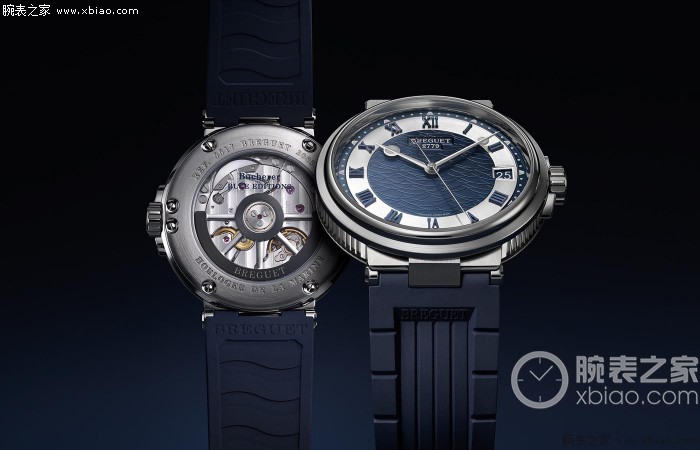 宝玑推出航海系列5517腕表宝嘉尔蓝色特别版