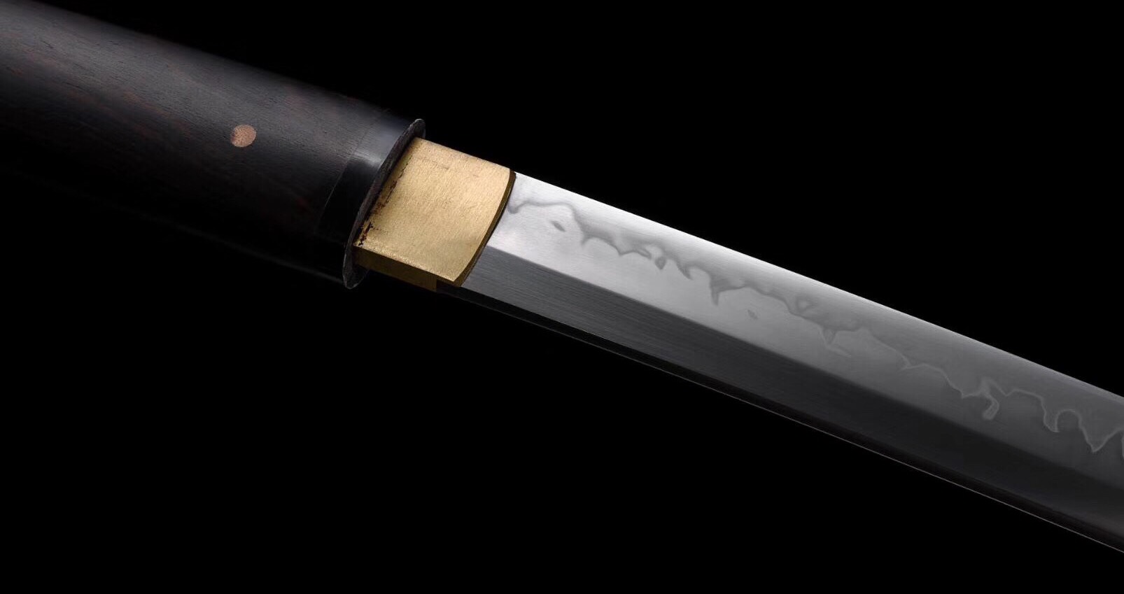 火焰素装一体武士刀