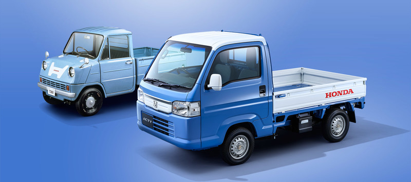 分析点评本田acty truck spirit color style这款商用小货车
