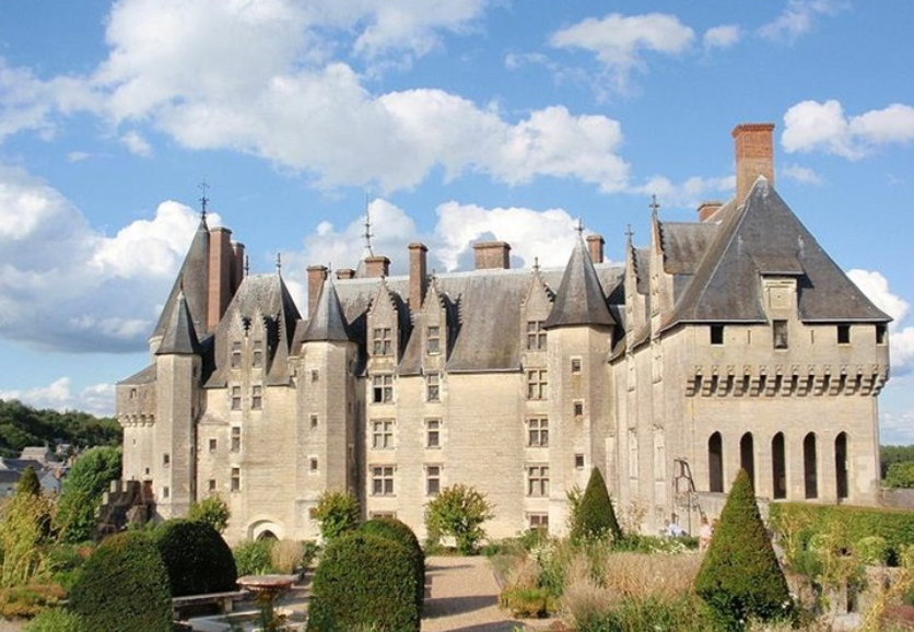 法國 - 曼恩-盧瓦爾 - 昂熱城堡 :朗熱城堡(chateau de langeais)修建