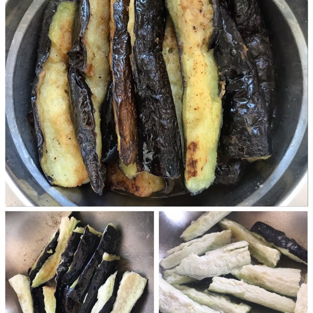 黄豆酱炖茄子,软烂入味,喷香下饭