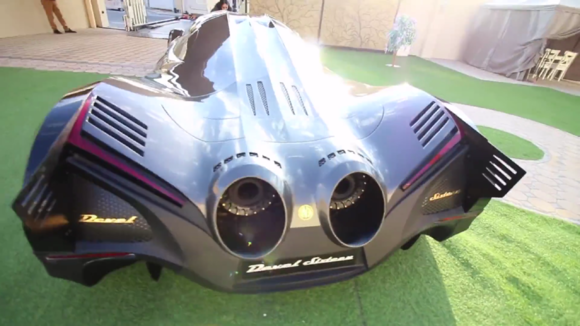 搭载火箭喷射装置的超跑,土豪国的车系就是不一样!