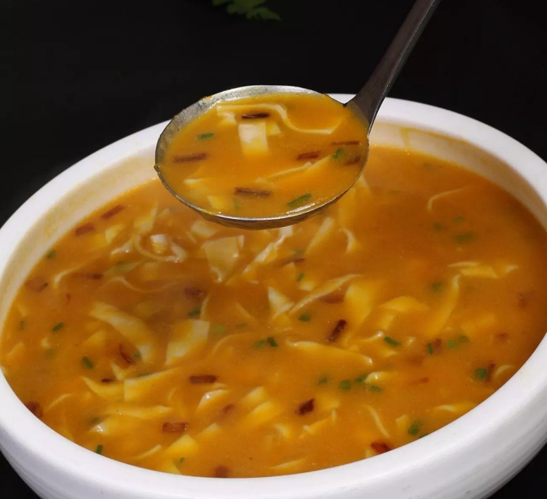 葱油南瓜糊汤面,爱吃面条的人不容错过