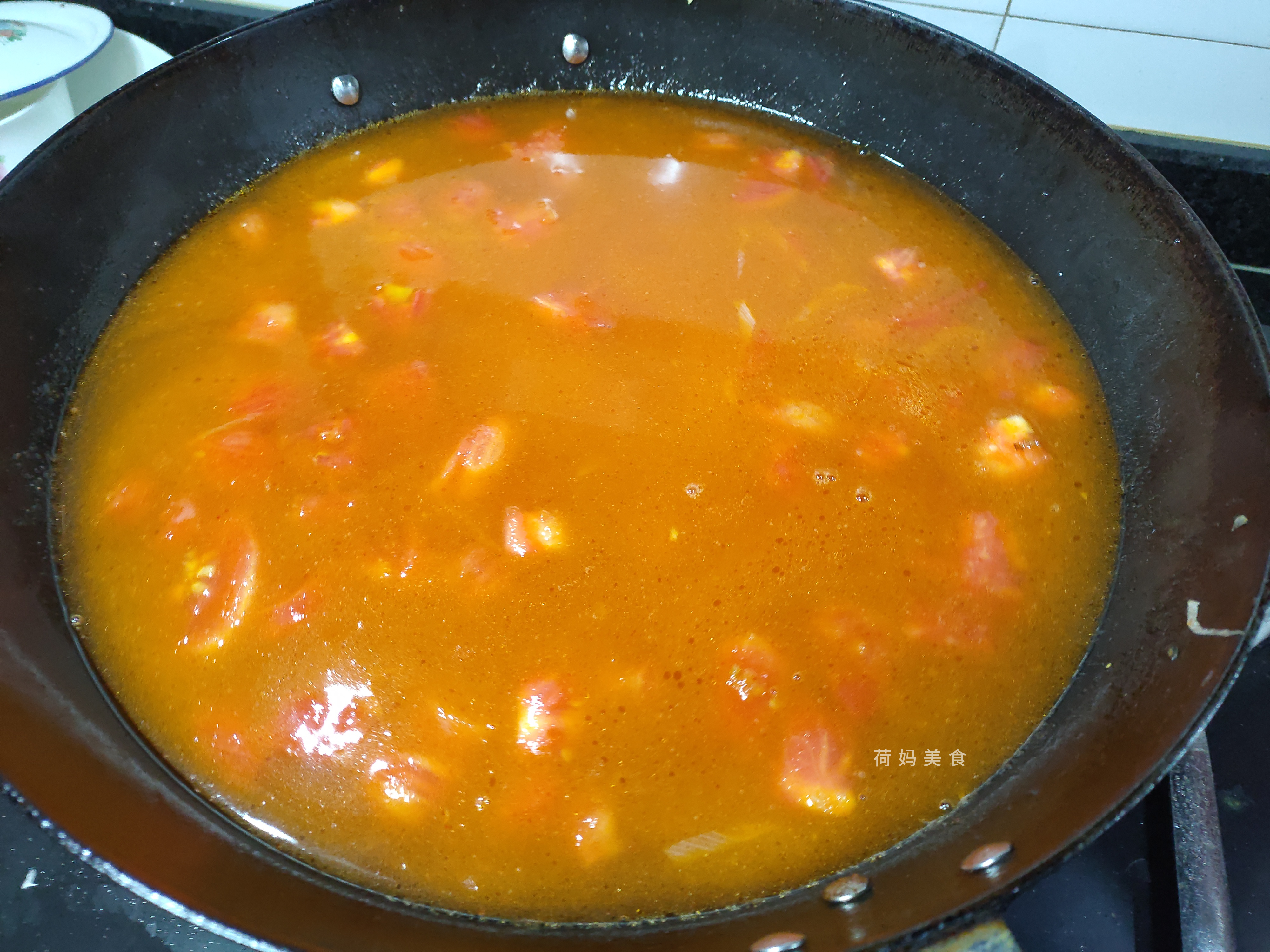 火锅店的番茄锅底,教你在家制作,简单几步,酸爽开胃,好吃不腻