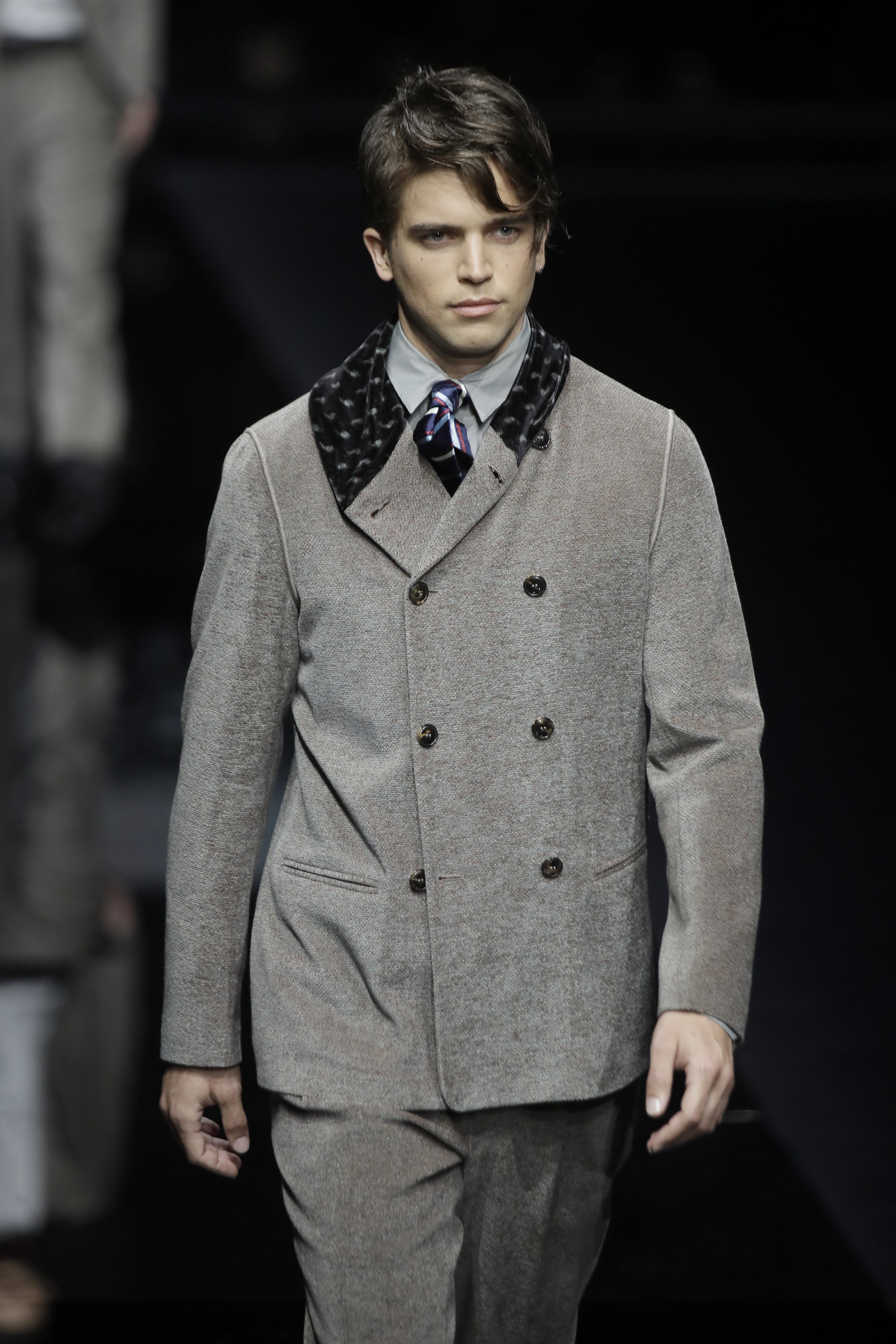 米兰男装周——乔治·阿玛尼品牌时装秀(61)