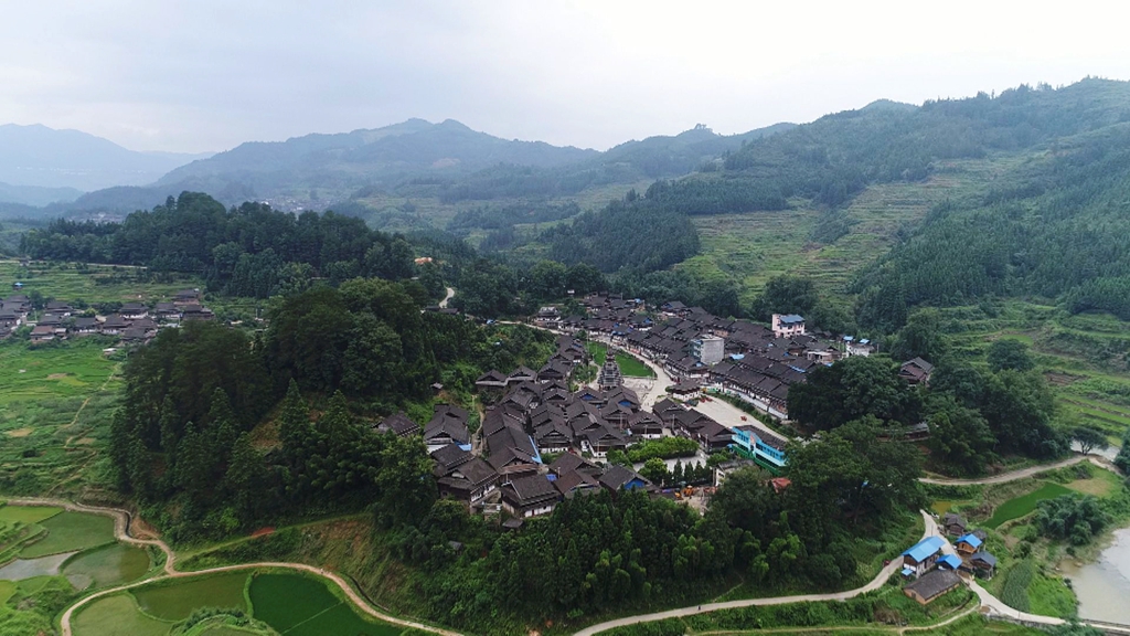 「聚焦脱贫攻坚一线」从江县西山镇卡翁村党支部书记谢国光牵起全村"