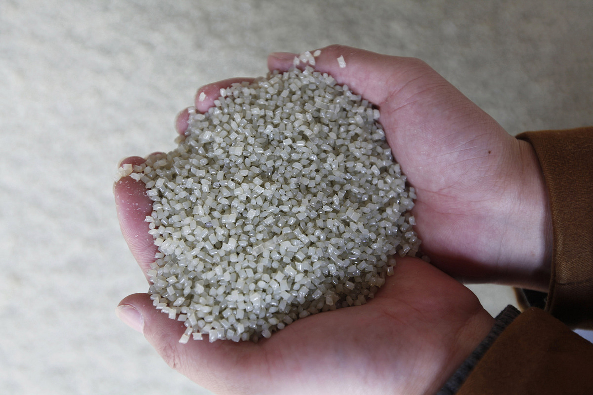塑料大米是古老谣言  几乎每年,微博微信上都会疯传塑料大米的