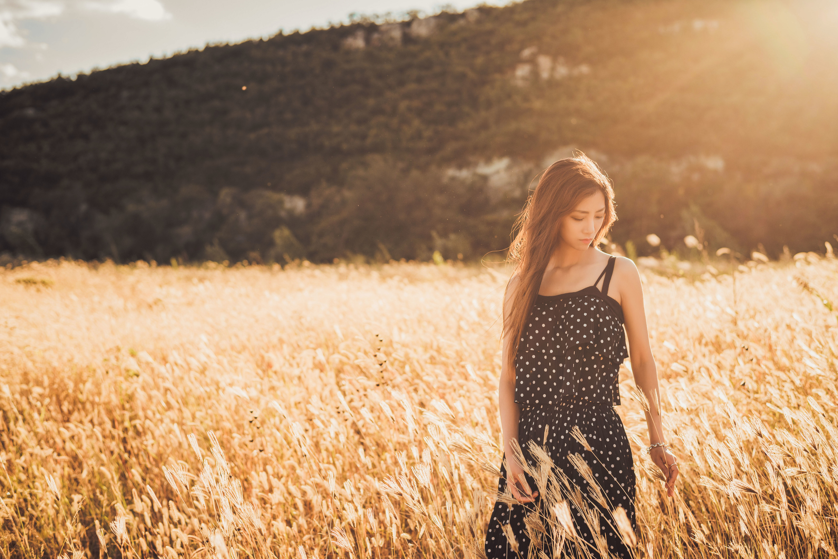 人像摄影 金秋十月与美女相约,带给你不一样的美好心情