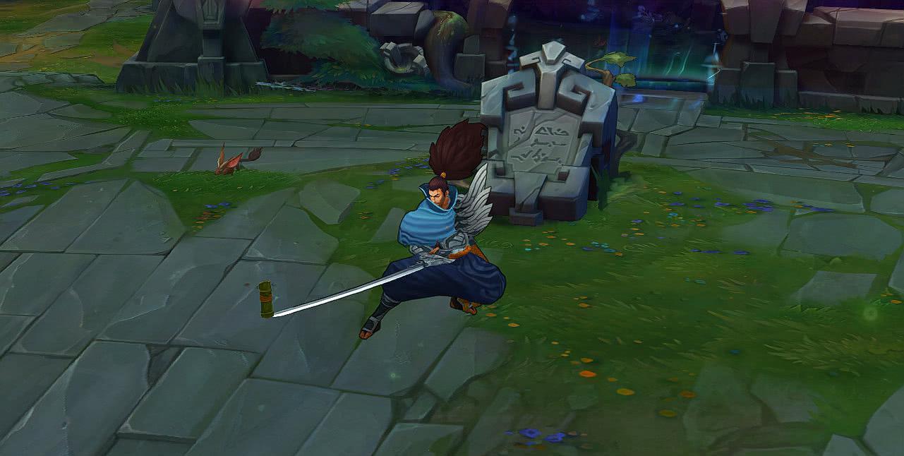 锐雯的武器叫疾风之刃,亚索的武器叫无鞘之刃,蛮王的武器叫啥?