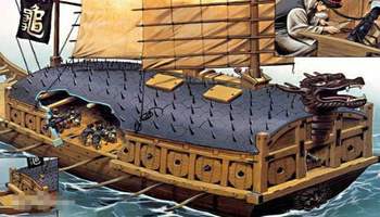 从汉朝的楼船,蒙冲到明清的特种战船:古代战舰发展纵横谈