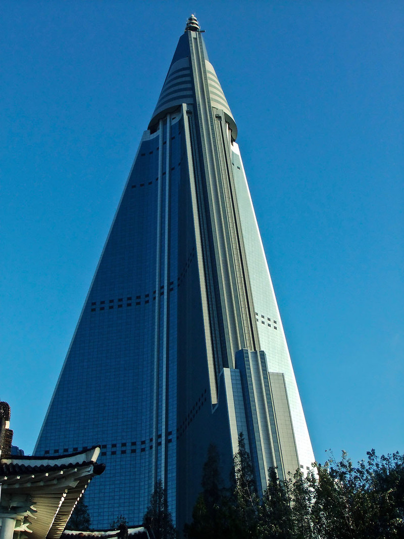 旅游:到朝鲜旅游,看朝鲜当地的特色建筑!