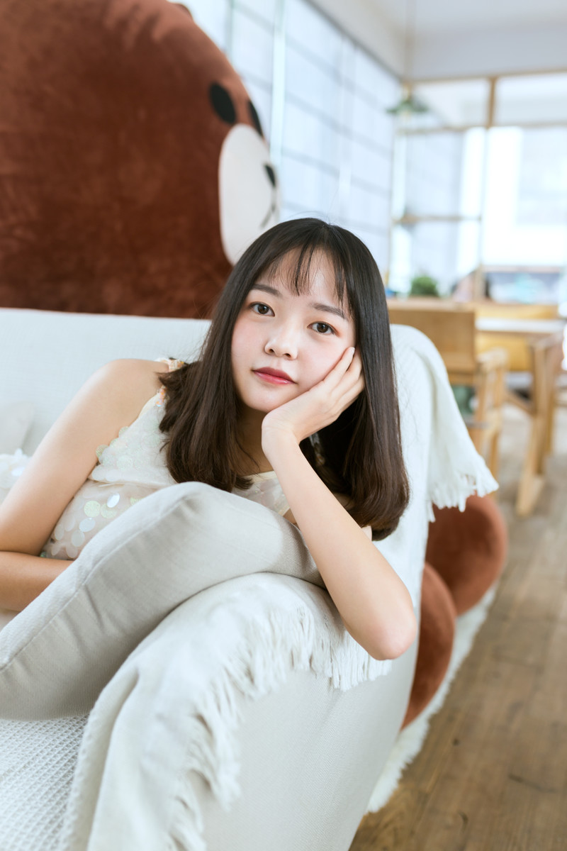 日系小清新人像-可爱少女,你是如此温柔