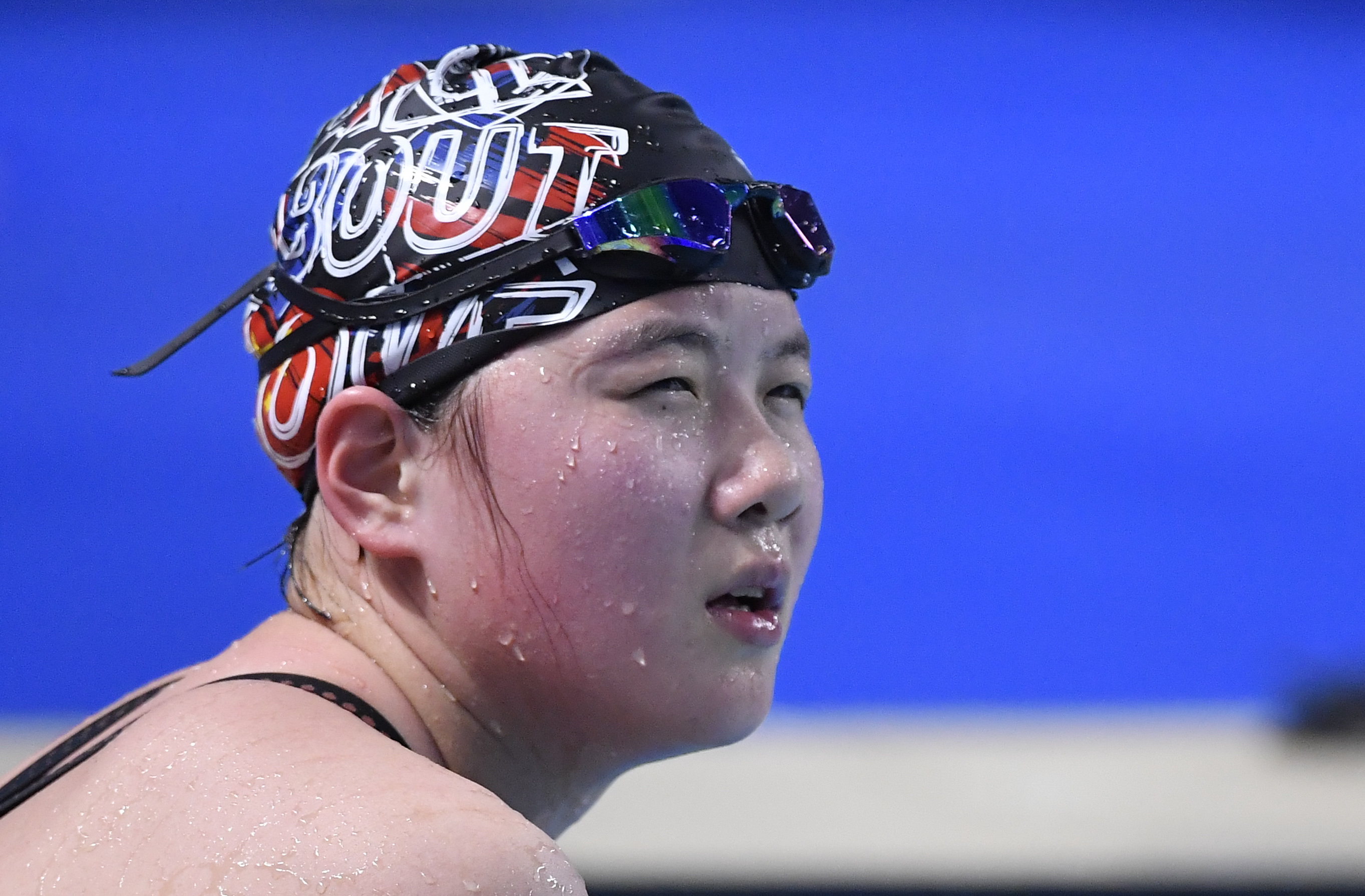 游泳——体校乙组女子1500米自由泳决赛赛况