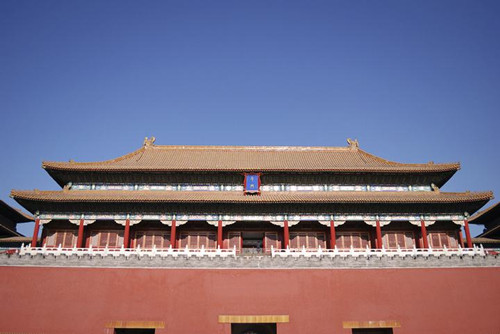 午门 有清一代,杀人典刑的地方一直是宣武门外的菜市口,大名鼎鼎的"