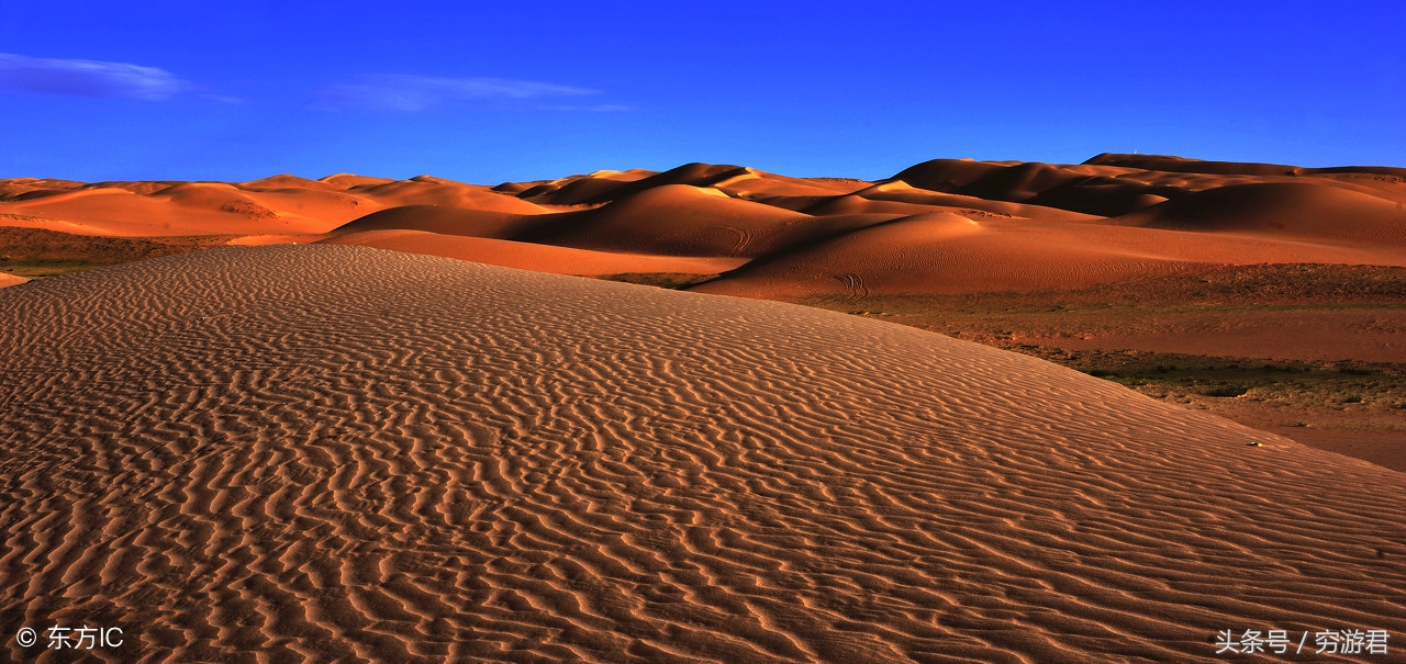 新疆最大的沙漠图片