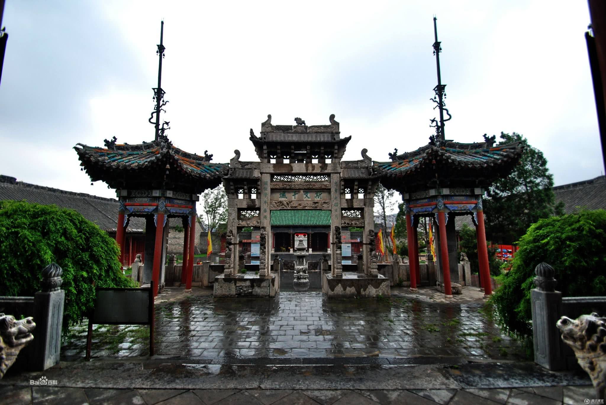 明清时期,舟车辐辏,商贾云集.关帝庙正是明清周口商业发达的产物.